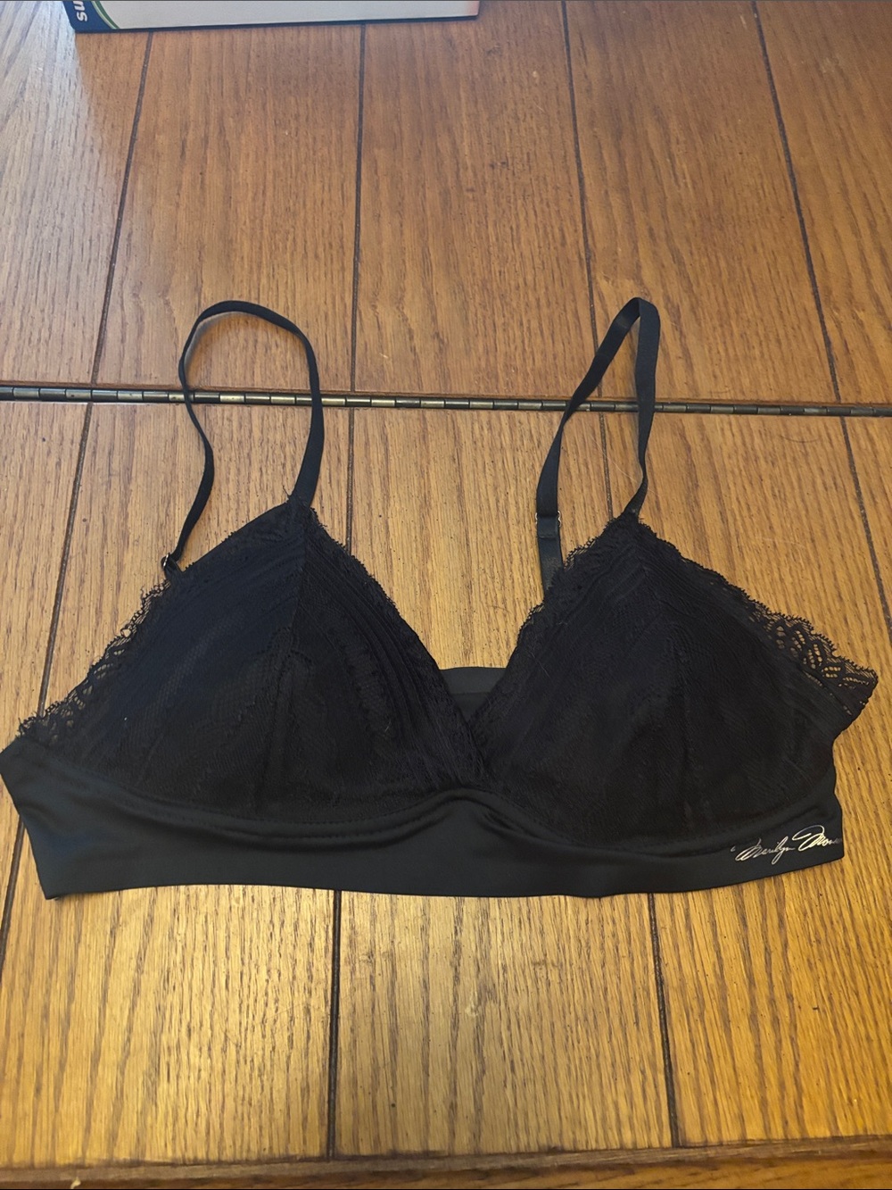 Black Lace Bralette - Women's Intimates